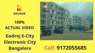 Godrej E- City Electronic City Bangalore Actual Video | Call 9172055685