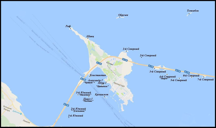 Остров фортов в кронштадте билеты. Кронштадт Форты залив. Карта Кронштадта с финским заливом. Карта острова Котлин с фортами. Форты финского залива на карте.