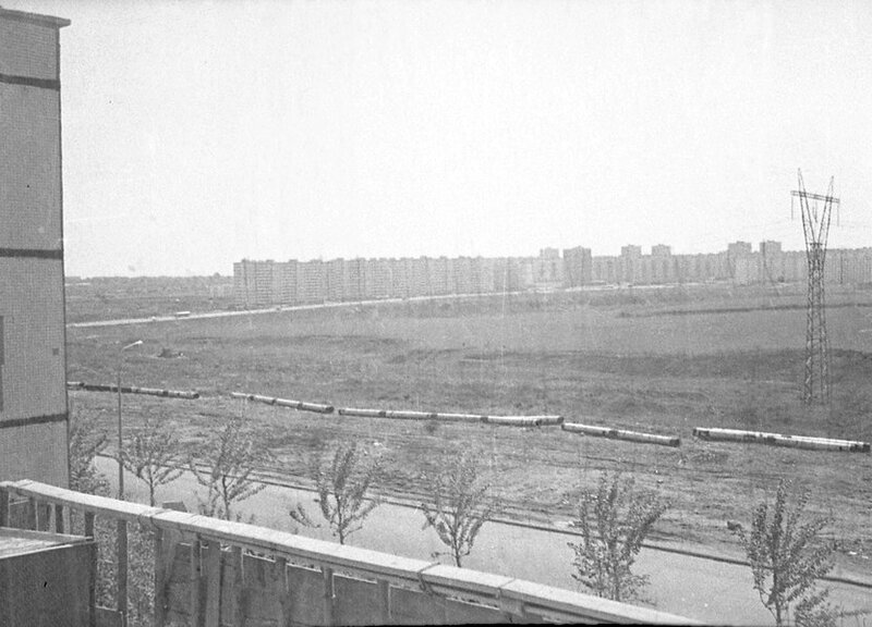 Чертаново из дома 26-1 по Балаклавскому проспекту 1972
