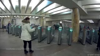 Станция метро "Шоссе Энтузиастов" (вход) 26.10.2017